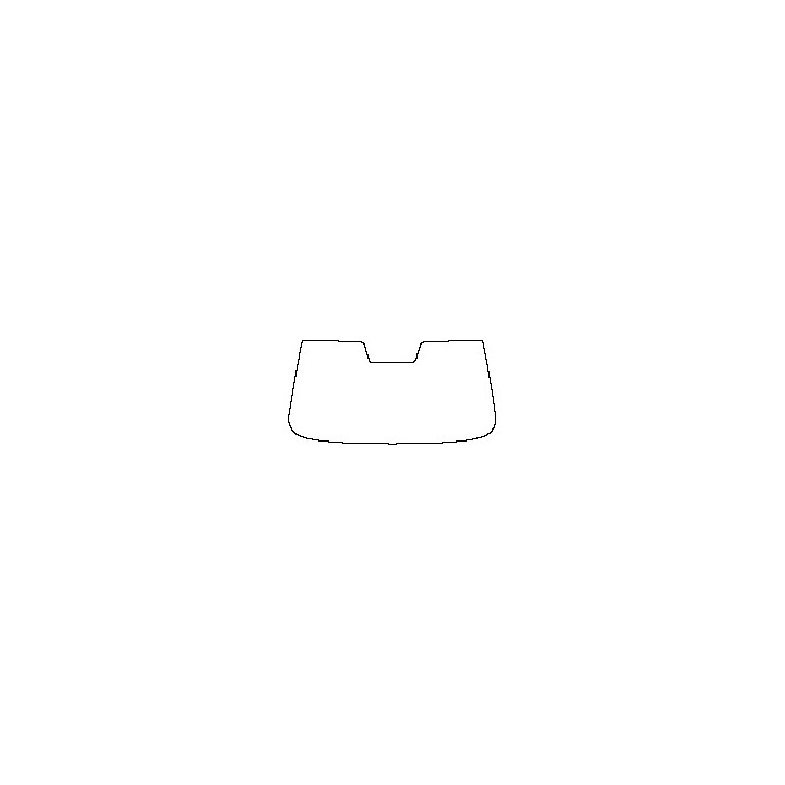 Chery Tiggo 7 PLUS Window 2023 - Windshield (with mirror and dotted area cutout , Edge ends at the inner side of dotted area)