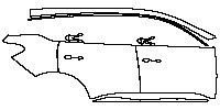 (right) Door+Rear Fender+Side Skirt