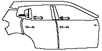 (right) Door+Rear Fender