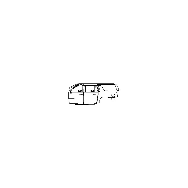 (left)Door+Side Skirt+Rear Fender