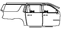 (right)Door+Side Skirt+Rear Fender