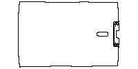 Chevrolet Colorado Crew Cab 2023 - Roof (with rear windshield sliding window)