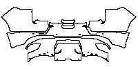 Chevrolet Blazer Exterior 2019 - Rear Bumper (with 4 PDC)
