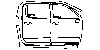 (right) Door+Rear Fender+Side Skirt
