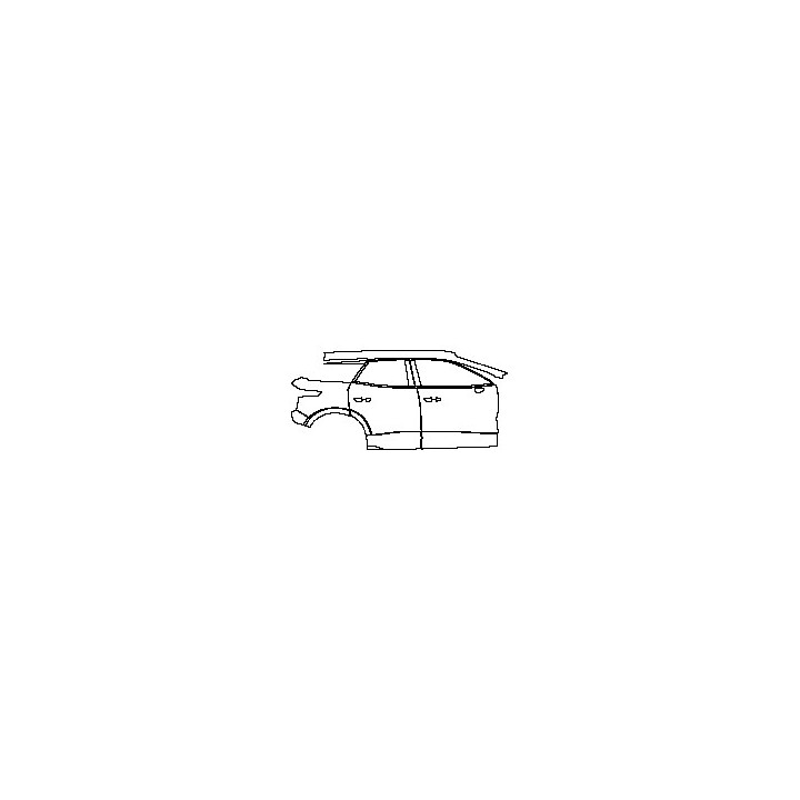 (right) Door+Rear Fender+Side Skirt