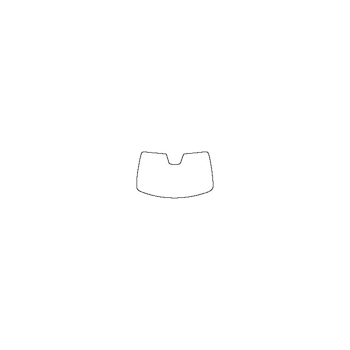 Chevrolet Blazer EV (US) Window 2024 - Windshield (with mirror and dotted area cutout)