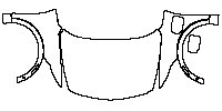 Chevrolet Equinox EV Exterior 2024 - Hood+Fender (with side marker lights , with 2 PDC)