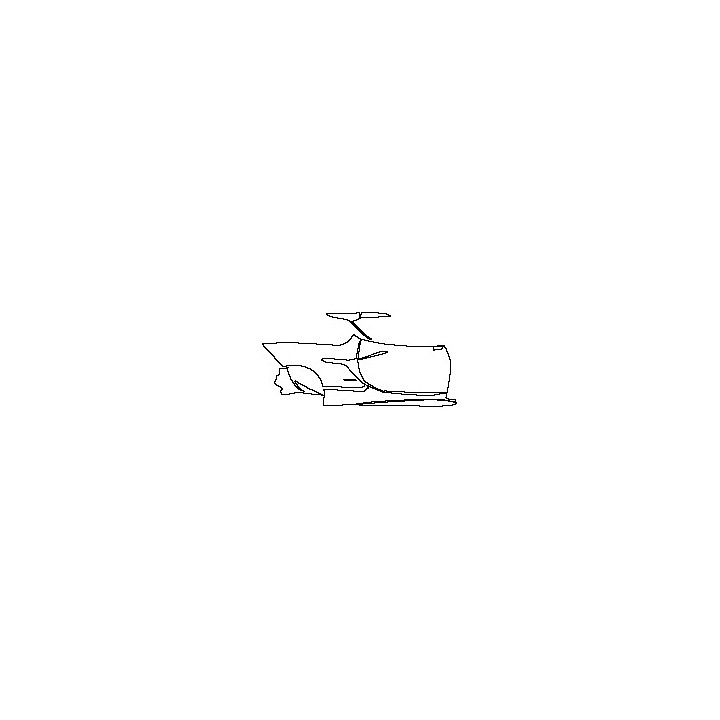 (right) Door+Rear Fender+Side Skirt