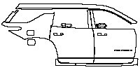 (right) Door+Rear Fender+Side Skirt