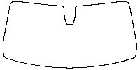 Chevrolet Tahoe Window 2021 - Windshield (Option 1)