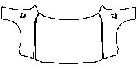 Dodge Charger Daytona 2-Door 2024 - Hood+Fender