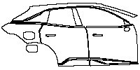 (right) Door+Rear Fender+Side Skirt