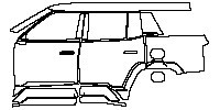 (left) Door+Rear Fender+Side Skirt