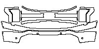 Ford F-150 Lightning Lariat 2023 - Bumper+Headlamp
