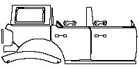 Ford Bronco 4 Door 2021 - (right)Door+Side Skirt+Rear Fender (for Left Hand Drive，Hardtop)