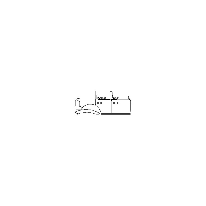 Ford Bronco 4 Door 2021 - (right)Door+Side Skirt+Rear Fender (Soft top)