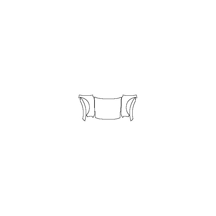Ford Bronco 4 Door 2021 - Hood+Fender (without emblem on fenders)