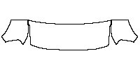 Ford Bronco 4 Door 2021 - Hood+Fender (One third of Hood + Fender)