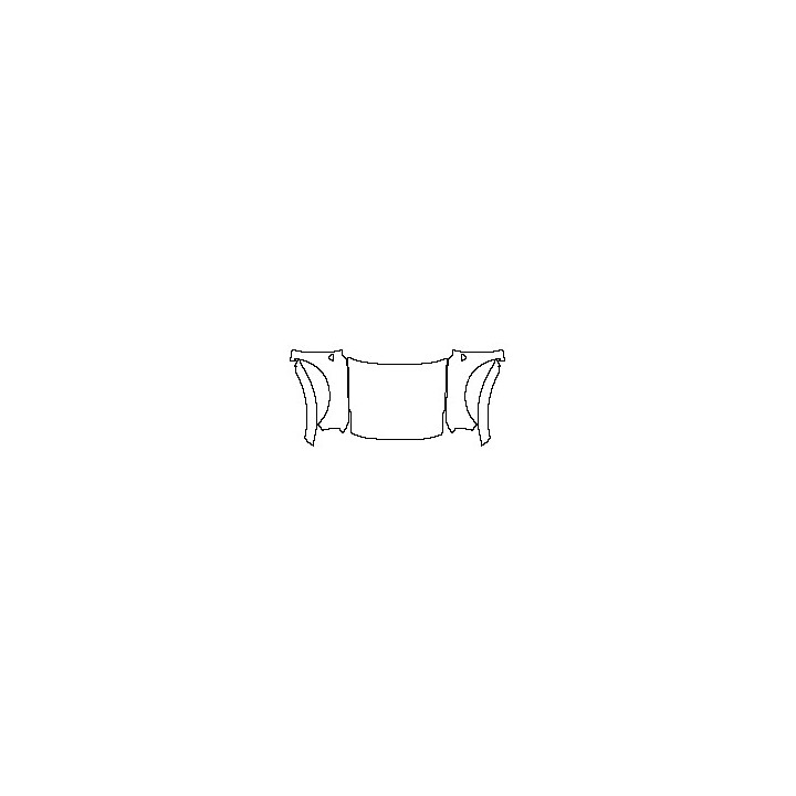 Ford Bronco 4 Door 2021 - Hood+Fender (with emblem on fenders)