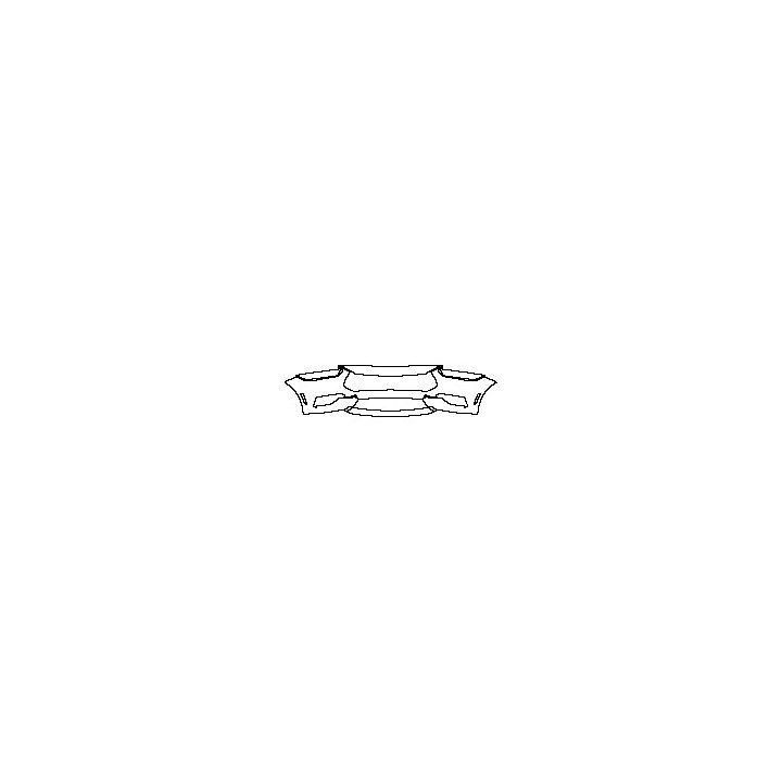 Ford Mustang Fastback 2024 - Bumper+Headlamp (with side marker lights)
