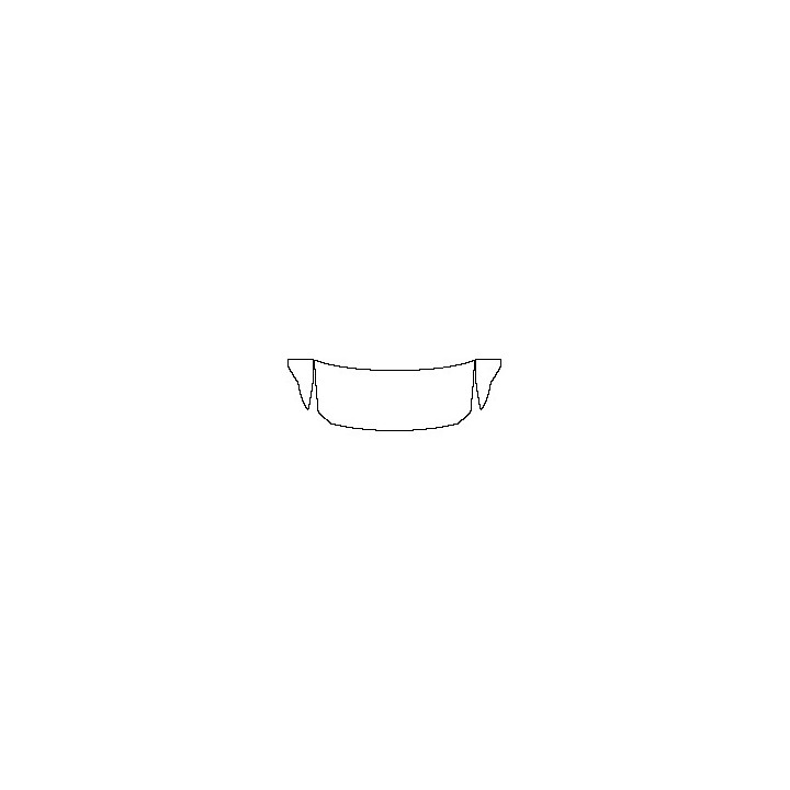 Ford Mustang Fastback 2024 - Hood+Fender (One third of Hood + Fender)