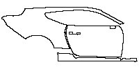 (right) Door+Rear Fender+Side Skirt