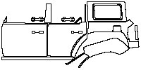 Ford Bronco 4 Door 2021 - (left) Door+Rear Fender+Side Skirt
