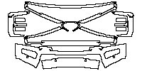 Ford Super Duty F-350 2023 - Bumper+Healamp (with 4 PDC)