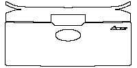 Ford Ranger (EU) MS-RT 2025 - Trunk Lid (with ''MS-RT'' emblem)