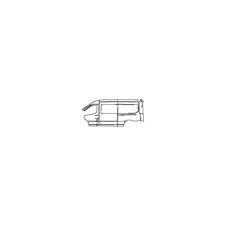 Ford Transit (US) Exterior 2023 - (left) Door+Rear Fender+Side Skirt