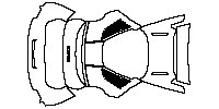 Ferrari SF90 Stradale 2020 - Trunk Lid (Assetto Fiorano version, one-piece spoiler pattern.)