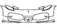 Ferrari 296 GTB 2023 - Bumper+Headlamp (Standard configuration,with Camera)