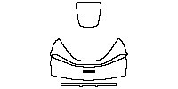 Ferrari 296 GTB 2023 - Trunk Lid (with ''Ferrari'' model emblem)