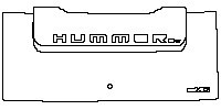 GMC Hummer EV Pickup 2021 - Trunk Lid (with''HUMMER EV'' ''GMC''emblem)