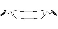 GMC Sierra 1500 Crew Cab 2023 - Hood+Fender (One third of Hood + Fender)