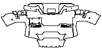 GMC Hummer EV SUV 2021 - Rear Bumper (with 6 PDC)