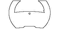 GMC Hummer EV SUV 2021 - Spare tire cover