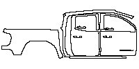 (right) Door+Rear Fender+Side Skirt