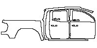 (right) Door+Rear Fender+Side Skirt