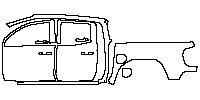 (left) Door+Rear Fender+Side Skirt