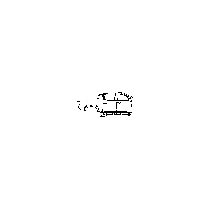 (right) Door+Rear Fender+Side Skirt