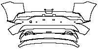 Genesis GV60 Exterior 2023 - Rear Bumper