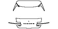 Genesis GV80 Exterior 2021 - Trunk Lid (with''GENESIS'' ''GV80'' ''AWD 2.5T/3.5T''emblem)
