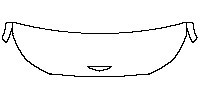 Genesis G90 Exterior 2023 - Hood+Fender (One third of Hood + Fender)