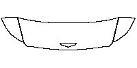 Genesis G80 Exterior 2021 - Hood+Fender (One third of Hood + Fender)