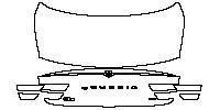 Genesis G80 Exterior 2021 - Trunk Lid (with ''GENESIS'' , ''GENESIS'' emblems)