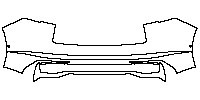 Geely Monjaro Exterior 2021 - Rear Bumper (with 2 PDC)