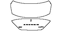 Genesis G70 Exterior 2021 - Trunk Lid (with ''GENESIS'' , ''G70'' , ''2.0T'' , ''4WD'' emblem)