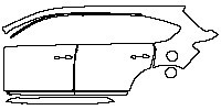 (left) Door+Rear Fender+Side Skirt