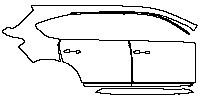 (right) Door+Rear Fender+Side Skirt